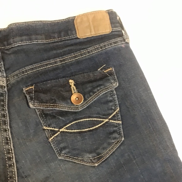 Abercrombie & fitch knee High denim shorts - Picture 5 of 5